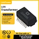 Optimize data transmission with Lan Transformers. Discover the benefits of our high-quality transformers for maintaining signal integrity in Ethernet communication.